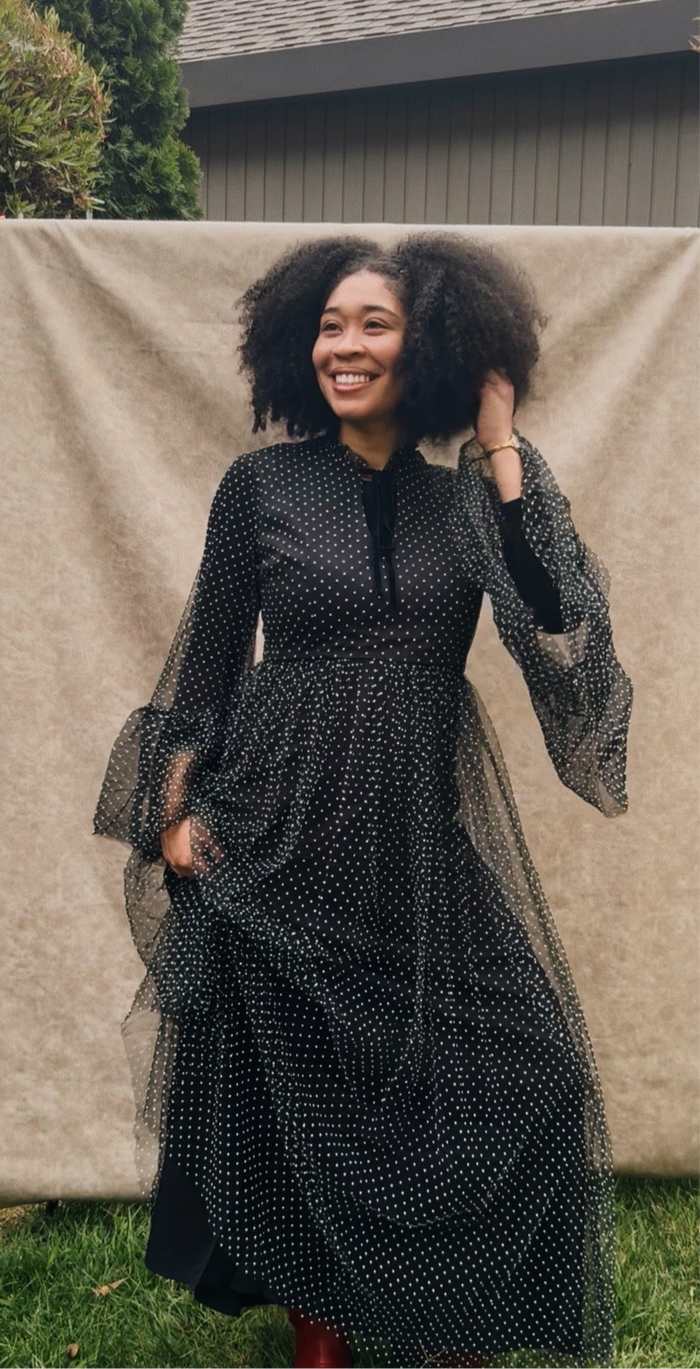 Dottie Mesh Maxi Dress
