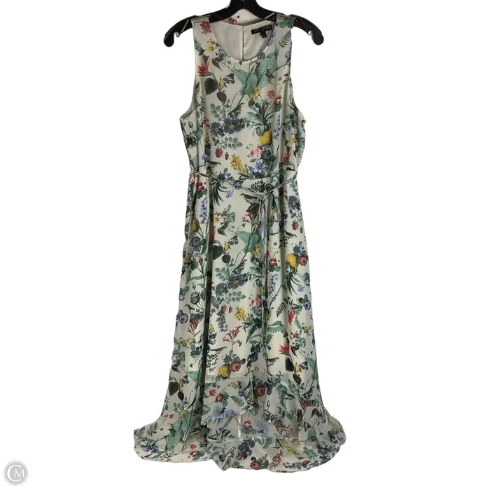 Dress Casual Maxi By Banana Republic In Floral Print, Size: 8