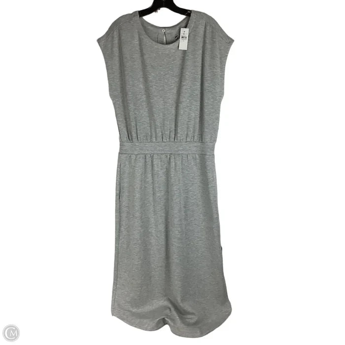 Dress Casual Maxi By Lou And Grey In Grey, Size: M