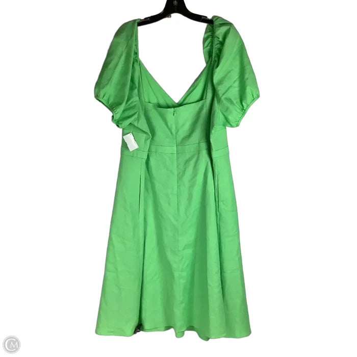Dress Casual Midi By J. Crew In Green, Size: 24