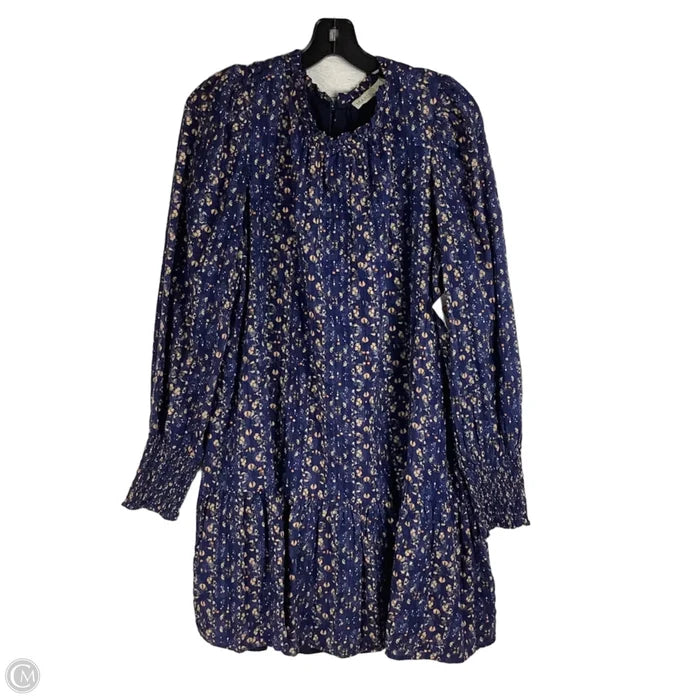 Dress Casual Midi By Marie Oliver In Blue, Size: Xl