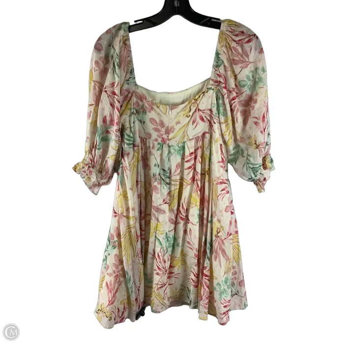 Dress Casual Short By By Together In Floral Print, Size: S