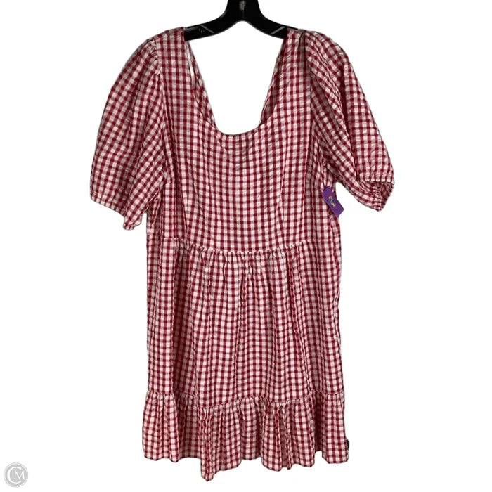 Dress Casual Short By Loft In Red, Size: 14