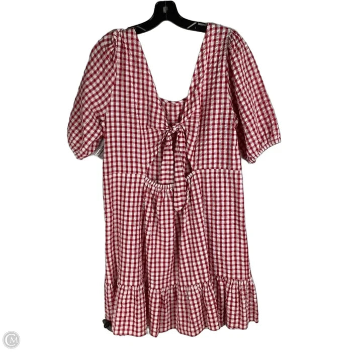 Dress Casual Short By Loft In Red, Size: 14