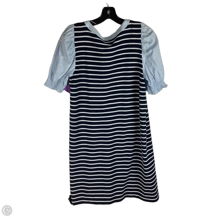 Dress Casual Short By Loft In Striped Pattern, Size: M