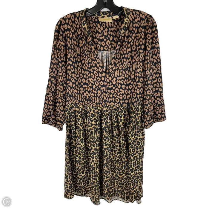 Dress Casual Short By Maeve In Animal Print, Size: S