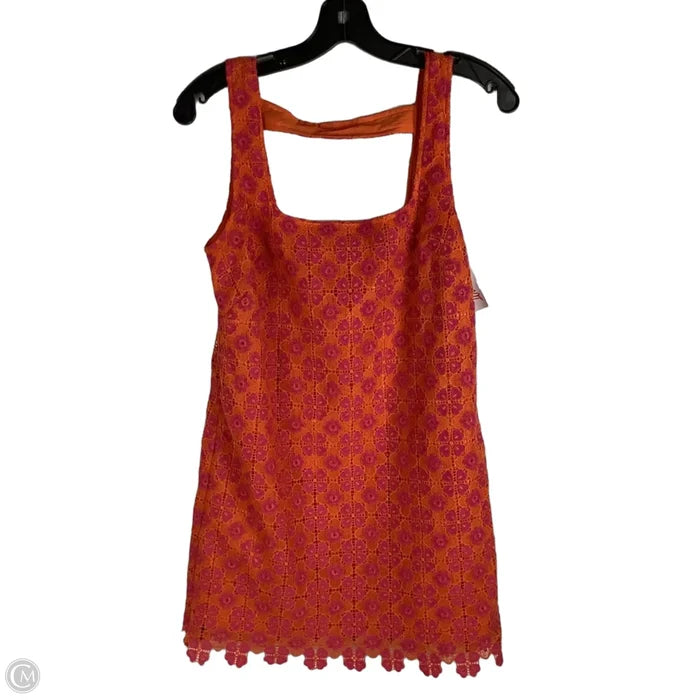 Dress Casual Short By Maeve In Orange, Size: Xs