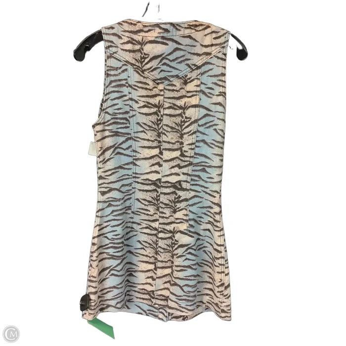 Dress Casual Short By Nasty Gal In Zebra Print, Size: 4