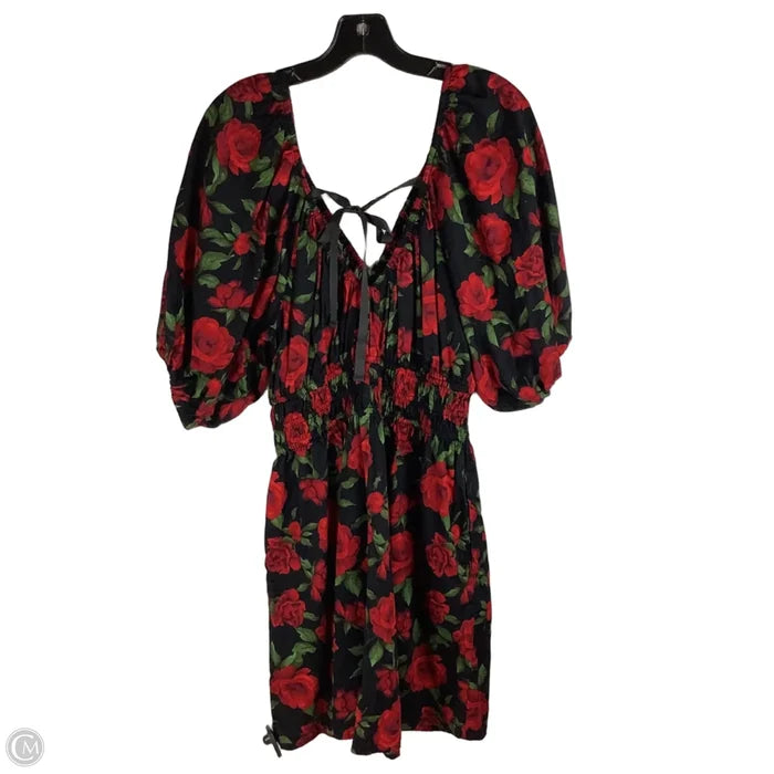 Dress Casual Short By Old Navy In Floral Print, Size: M