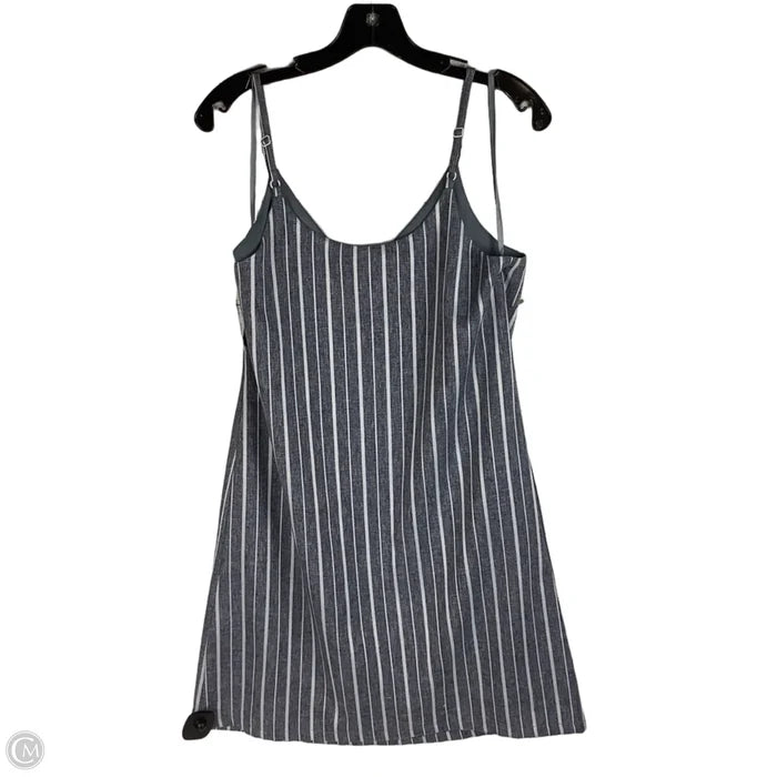 Dress Casual Short By She + Sky In Striped Pattern, Size: M