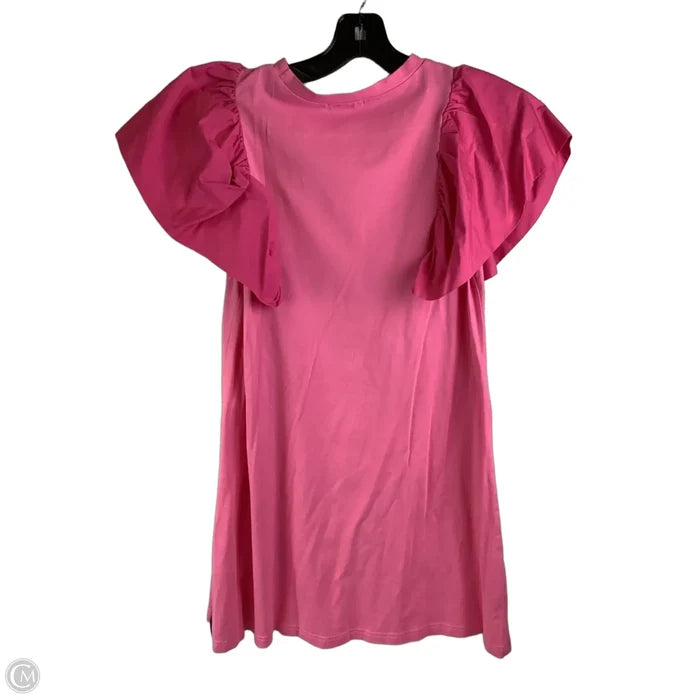 Dress Casual Short By Tcec In Pink, Size: S