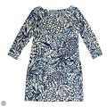 Dress Designer By Lilly Pulitzer In Blue & White, Size: M
