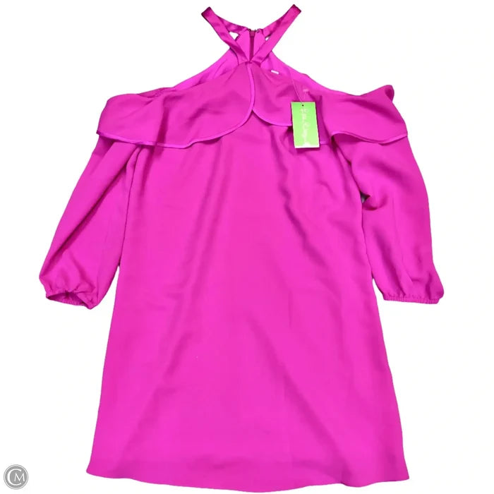 Dress Designer By Lilly Pulitzer In Fuschia, Size: Xs