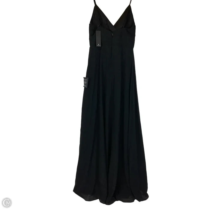 Dress Party Long By Lulus In Black, Size: S