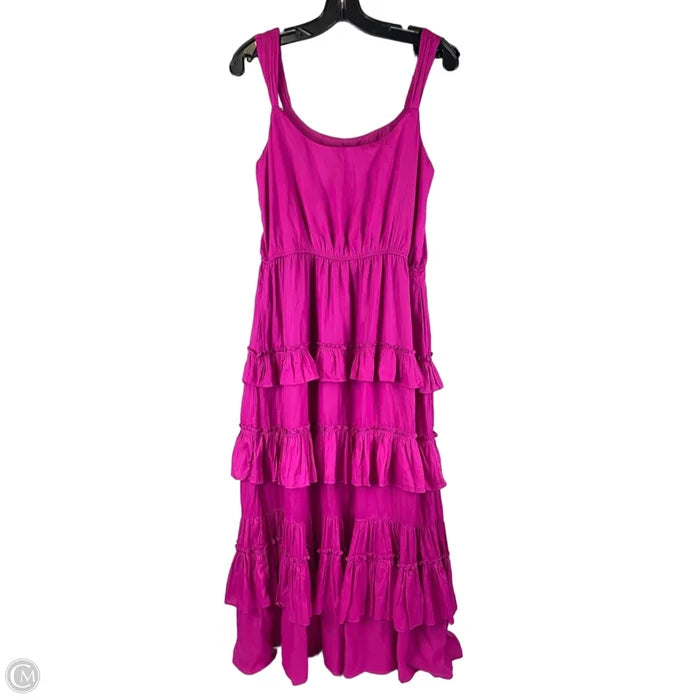 Dress Party Midi By Skies Are Blue In Pink, Size: L