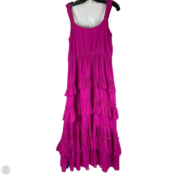 Dress Party Midi By Skies Are Blue In Pink, Size: L