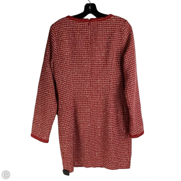 Dress Party Midi By Sugar Lips In Red, Size: M