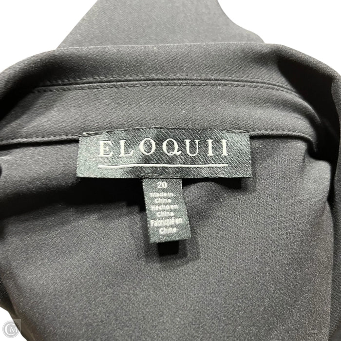 Dress Work By Eloquii In Black, Size: 2x