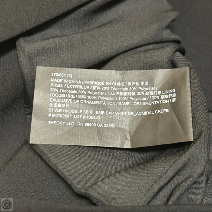 Dress Work By Theory In Black, Size: S