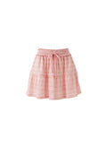 Skirts Melissa Odabash Dune Knit Mini Skirt Rose Apoella