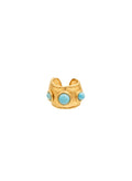 Rings Sylvia Toledano Dune Stones Ring Gold/Larimar O/S Apoella