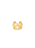 Rings Sylvia Toledano Dune Stones Ring Gold/Pearl O/S Apoella