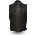 Eagle Hotshot CC Vest Tall: Take on the road with confidence in our Men's Hotshot Leather Vest