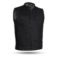 Eagle Hotshot Denim Vest Tall: Experience the thrill of the open road like never before with our Kershaw Men's Motorcycle Den