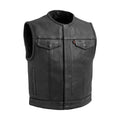 Eagle Lowside Vest: Eagle Lowside W/Collar color BlackMPN no ELM659WC