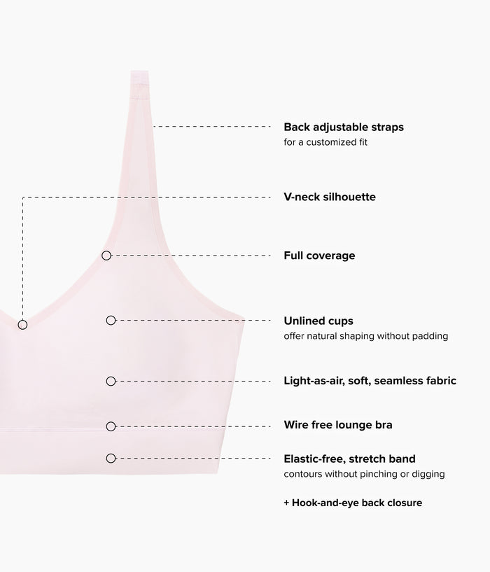 Easy Like Sunday™ Wire Free Bra: Cradle Pink