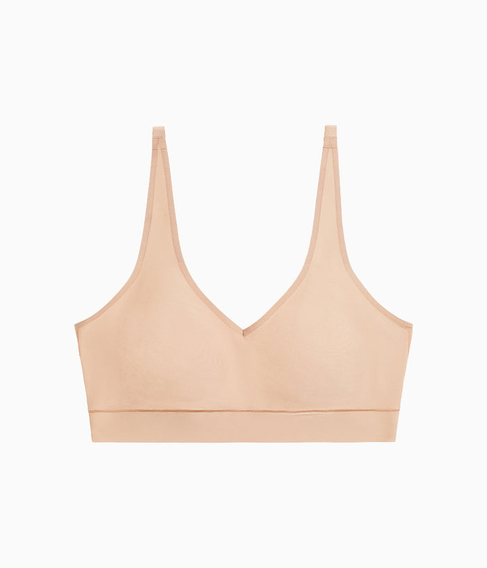 Easy Like Sunday™ Wire Free Bra: Praline