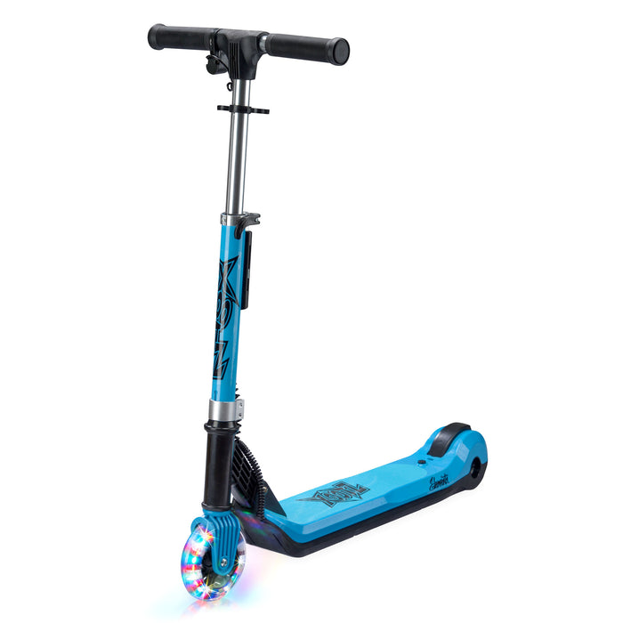 LED lights on e-scooter