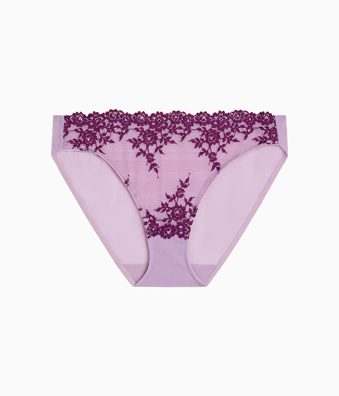 Embrace Lace® Bikini: Lavender Sage/Dark Purple