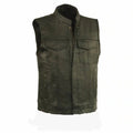 Event Leather Club Vest: Features:

Men's Concealed Carry Vest, Black
Men’s Open Neck Snap/Zip Front Club Style Vest
Brand :