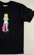 Evil Alice T-shirt - BLACK