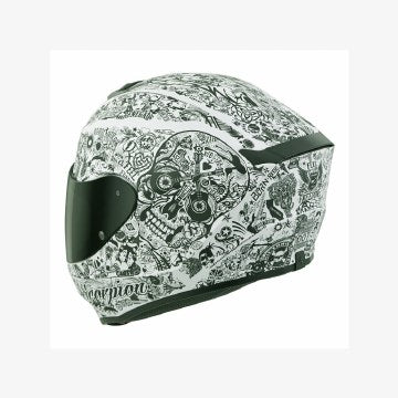 EXO-R420 Helmet Shake: Description
EXO-R420 Shake White
The leading full-face dot/snell approved helmet