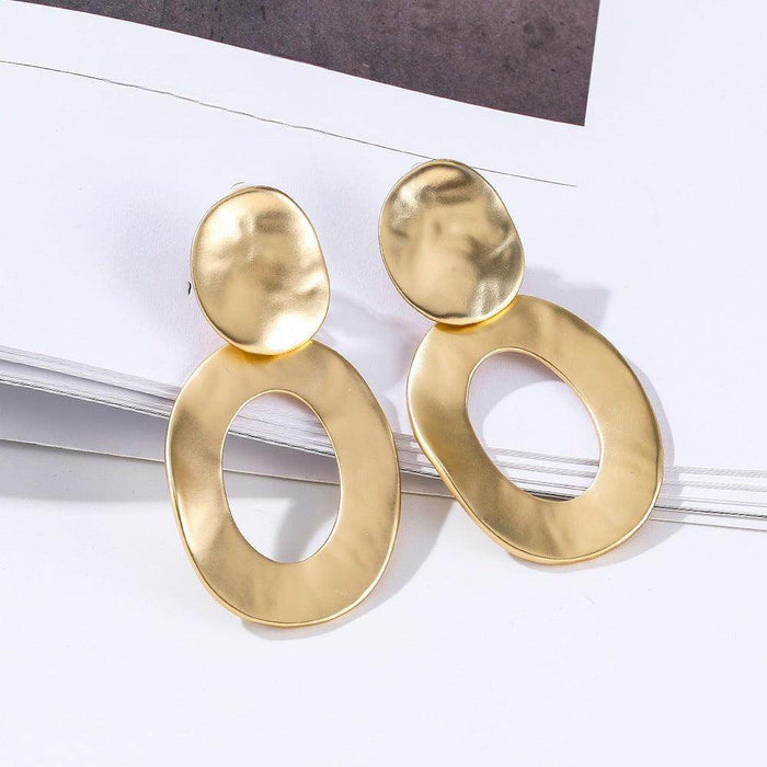 Exquisite small ear clip Fashion atmosphere high sense earrings 630097734987 - COCOMELODY