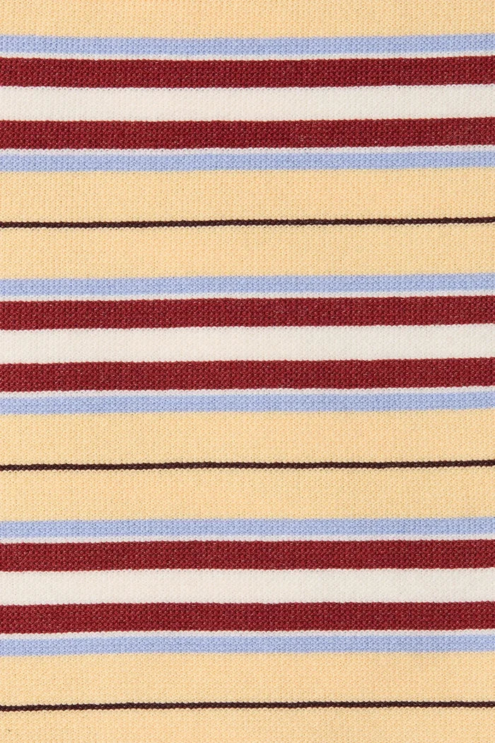 Fa380 Stripe Polo Tee