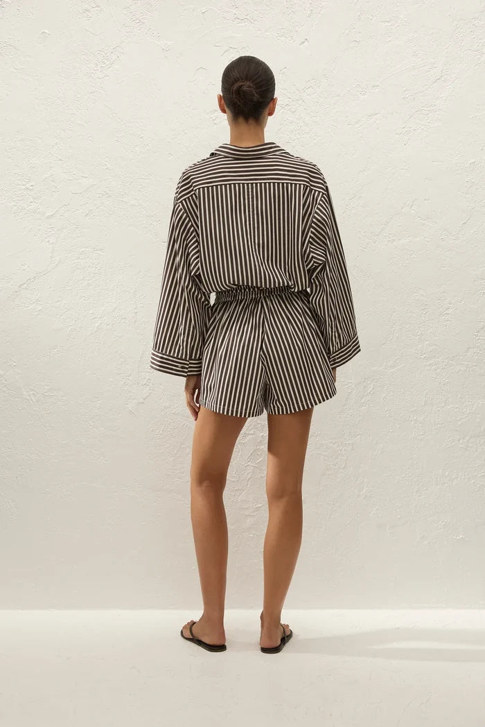 Fa5413 Stripe Romper