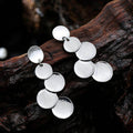 Fashion personality geometric matching medium and long earrings 619607741285 - COCOMELODY