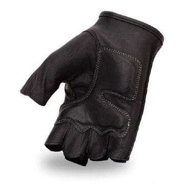 Flame Fingerless Gel Glove: Features:

Embroidered flame design
Made of Aniline Goat Skin
Gel padding on palm
Velcro wrist st