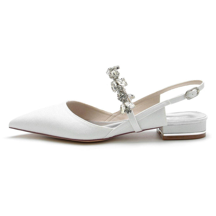Flat Heel 2.5cm Glitter Shoes CK0237 - COCOMELODY