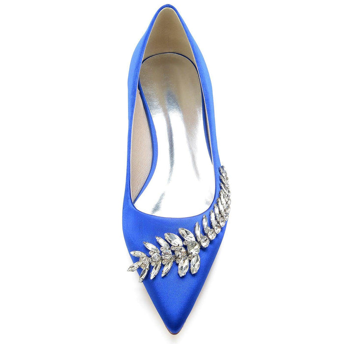Flat Heel 2.5cm Silk-Like Shoes CK0253 - COCOMELODY