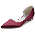 Flat Heel 2.5cm Silk-Like Shoes CK0267 - COCOMELODY
