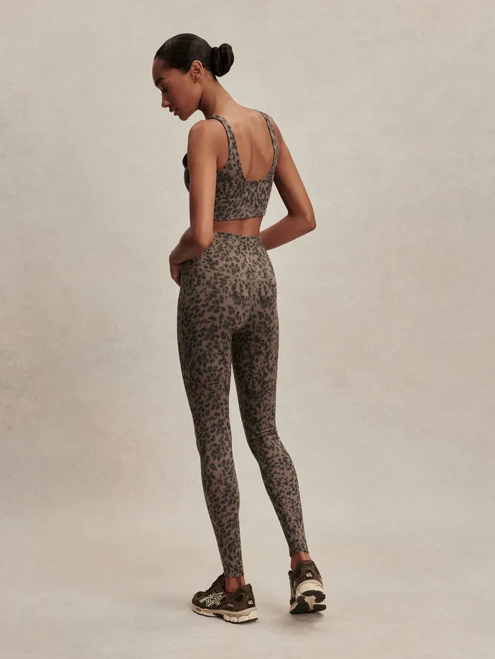 Pants Varley Freesoft High Rise Leggings 25 Brown Contrast Cheetah Apoella