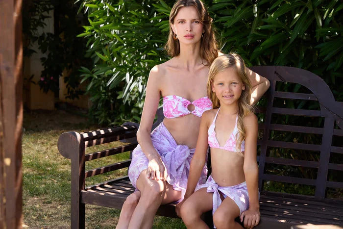 Bikini Marie Raxevsky Frou Frou Bikini Jungle Pink Apoella