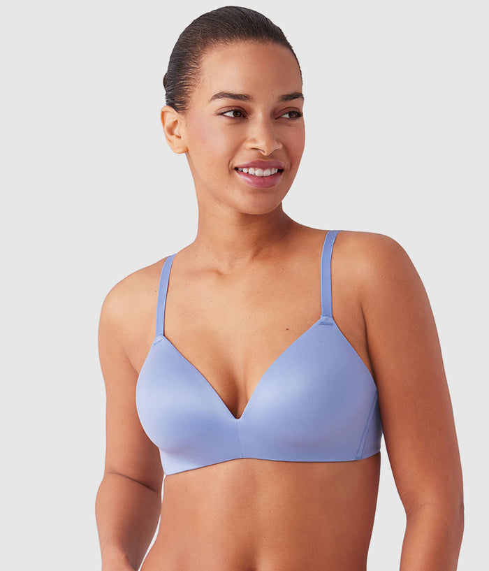 Future Foundation Wire Free T-Shirt Bra: Country Blue