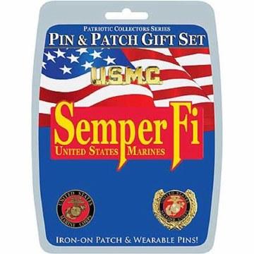 Gift Set US Marines Semper Fi: EagleEmblems DIS0011 Gift Set-U
