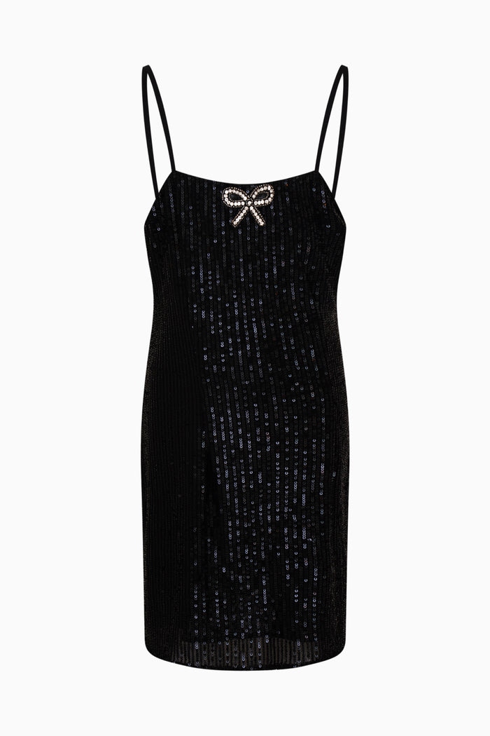 Girls Camira Stretch Sequin Dress