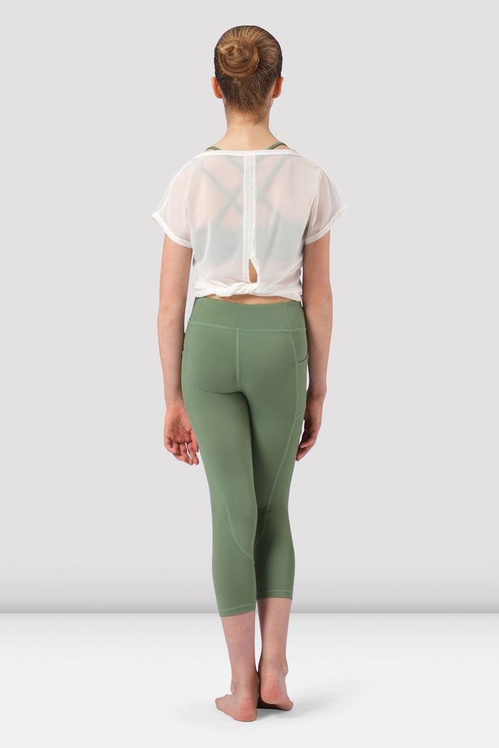 Girls Harriette Mesh Tie Back Top - BLOCH EU